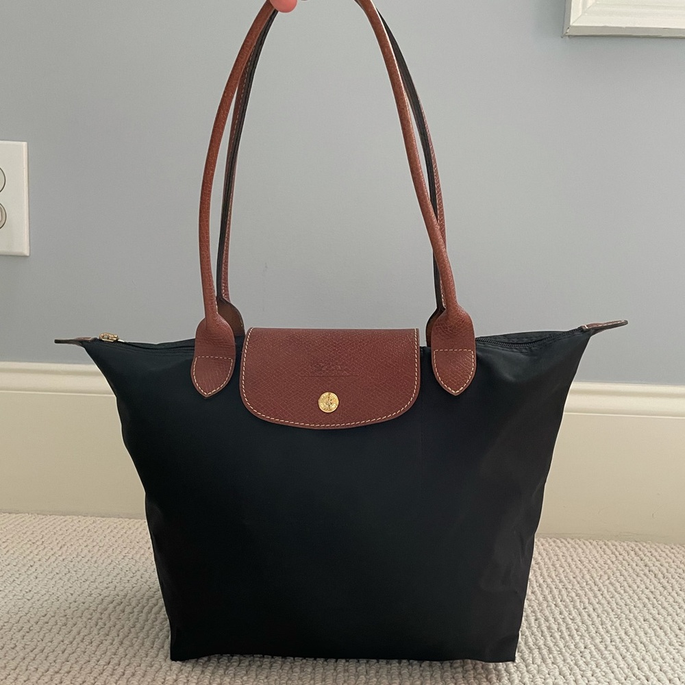 Longchamp small nylon tote